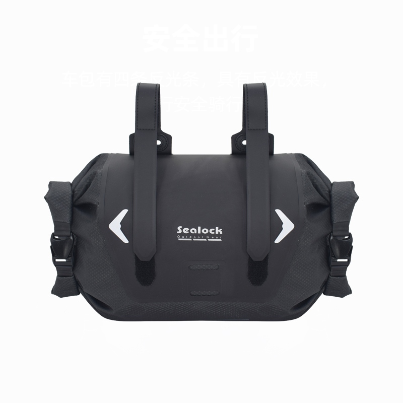 Sealock Велосипеди торба за кормило Водоотпорна велосипедска предна торба за планински пат